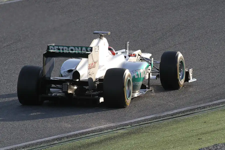 084 | 2012 | Barcelona | Mercedes Benz W03 | Michael Schumacher | © carsten riede fotografie