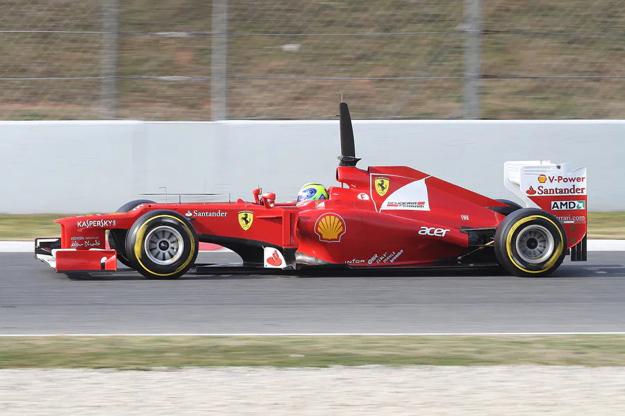 025 | 2012 | Barcelona | Ferrari F2012 | Felipe Massa | © carsten riede fotografie