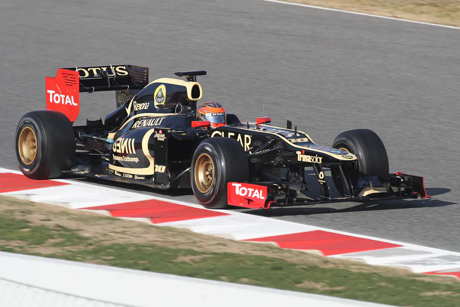 043 | 2012 | Barcelona | Lotus-Renault E20 | Romain Grosjean | © carsten riede fotografie