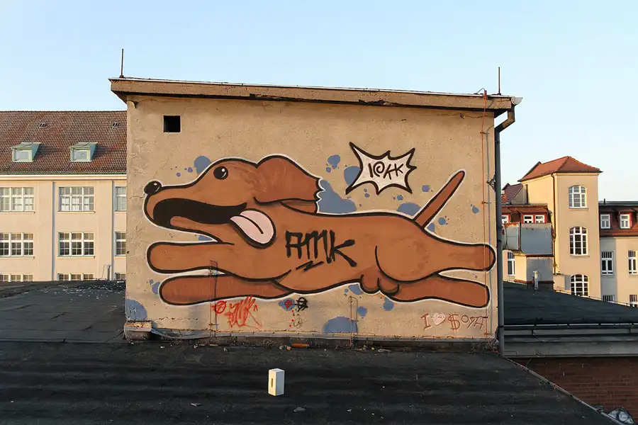 087 | 2012 | Berlin | Streetart im Backkombinat | © carsten riede fotografie