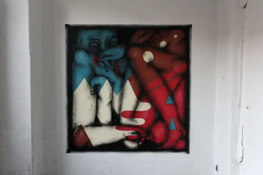 097 | 2012 | Berlin | Streetart im Backkombinat | © carsten riede fotografie