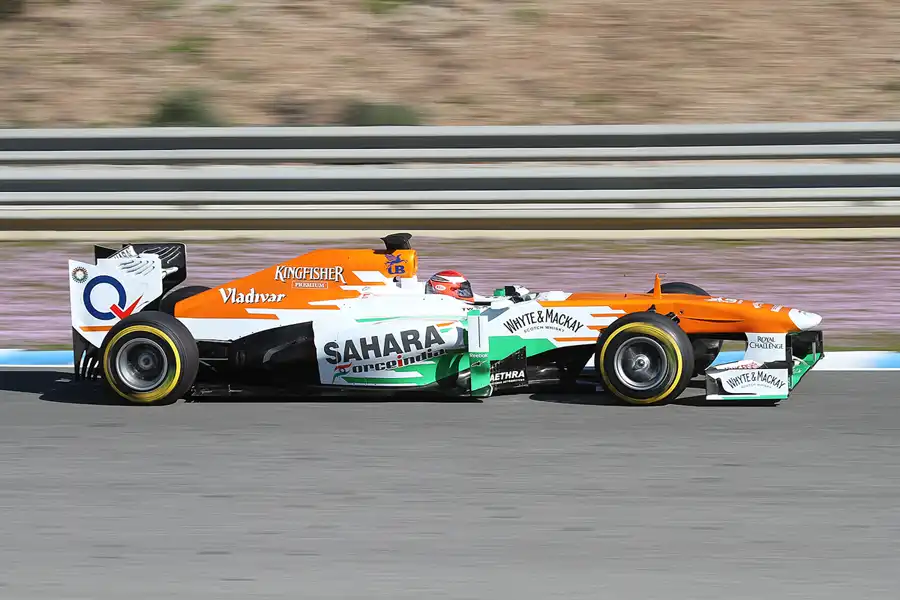 055 | 2013 | Jerez De La Frontera | Force India-Mercedes Benz VJM06 | James Rossiter | © carsten riede fotografie
