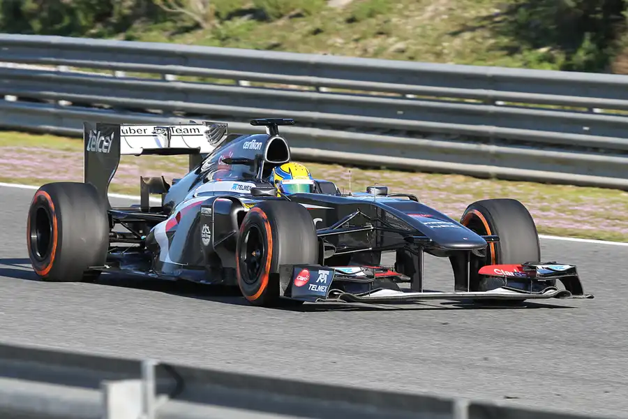 144 | 2013 | Jerez De La Frontera | Sauber-Ferrari C32 | Esteban Gutierrez | © carsten riede fotografie
