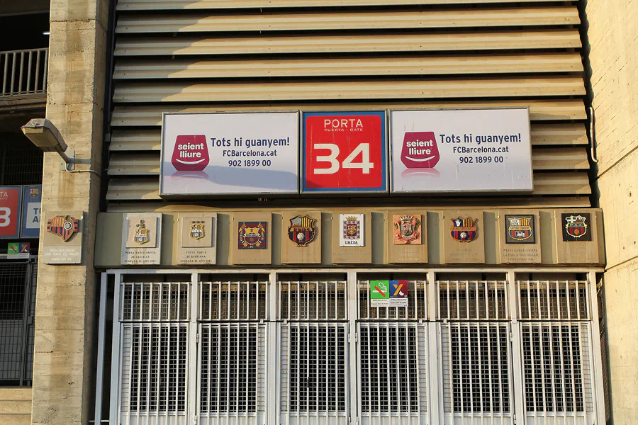 077 | 2013 | Barcelona | Camp Nou – Grösstes Stadion Europas (99.354 Sitzplätze) | © carsten riede fotografie