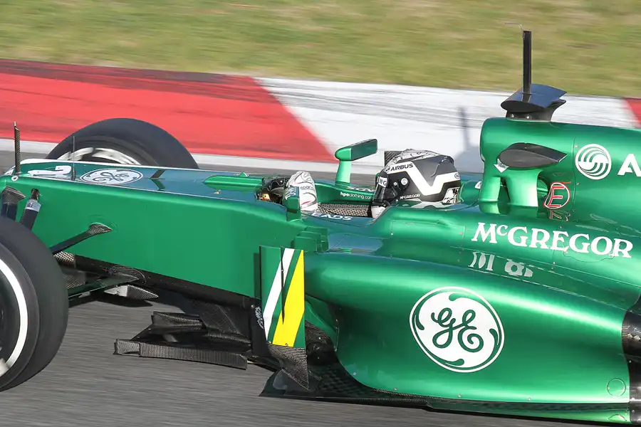 012 | 2013 | Barcelona | Caterham-Renault CT03 | Giedo Van der Garde | © carsten riede fotografie