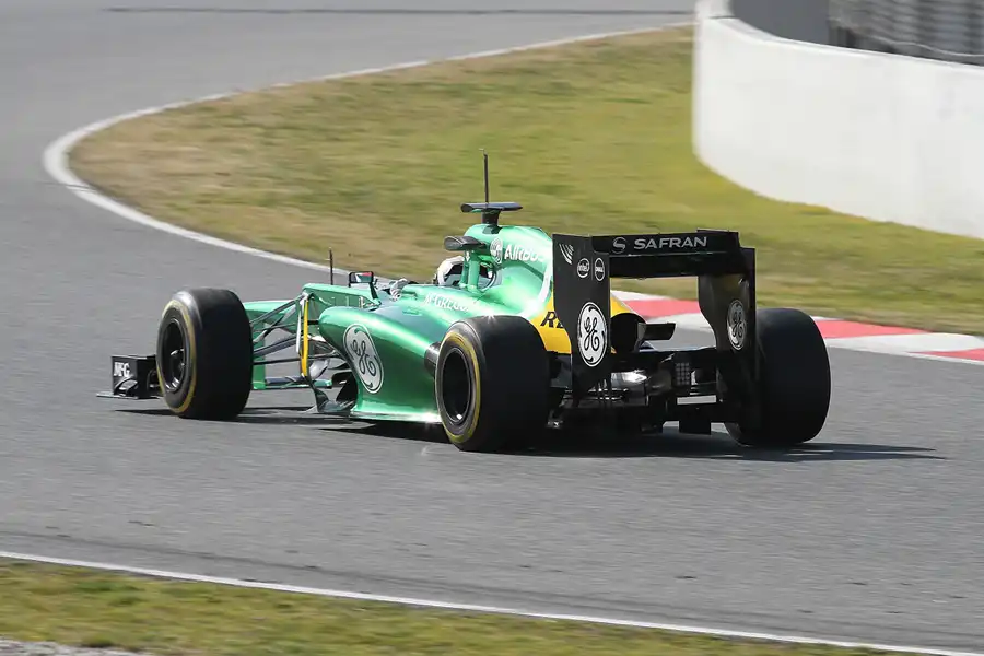 014 | 2013 | Barcelona | Caterham-Renault CT03 | Giedo Van der Garde | © carsten riede fotografie