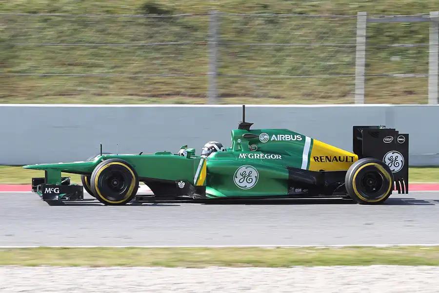 015 | 2013 | Barcelona | Caterham-Renault CT03 | Giedo Van der Garde | © carsten riede fotografie
