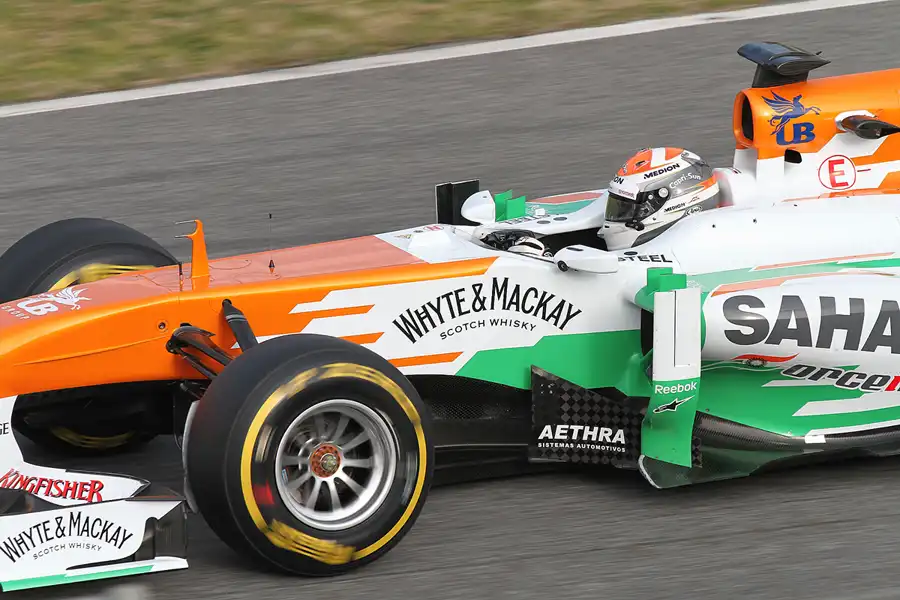 043 | 2013 | Barcelona | Force India-Mercedes Benz VJM06 | Adrian Sutil | © carsten riede fotografie