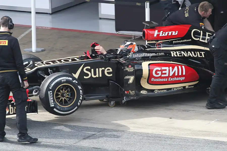 068 | 2013 | Barcelona | Lotus-Renault E21 | Kimi Raikkonen | © carsten riede fotografie