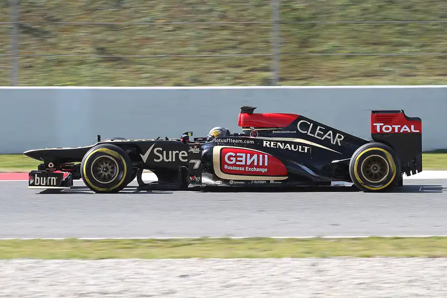 072 | 2013 | Barcelona | Lotus-Renault E21 | Davide Valsecchi | © carsten riede fotografie