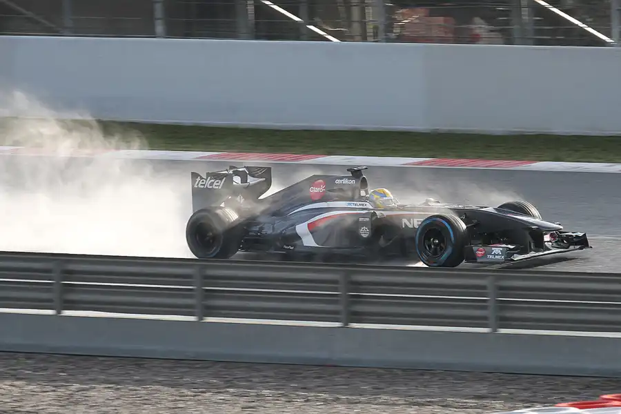 141 | 2013 | Barcelona | Sauber-Ferrari C32 | Esteban Gutierrez | © carsten riede fotografie