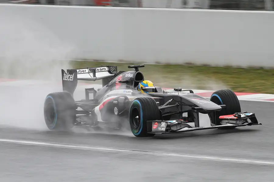 146 | 2013 | Barcelona | Sauber-Ferrari C32 | Esteban Gutierrez | © carsten riede fotografie