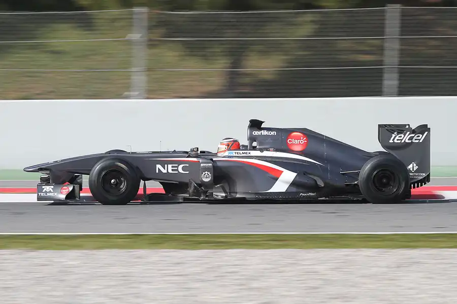 158 | 2013 | Barcelona | Sauber-Ferrari C32 | Nico Hülkenberg | © carsten riede fotografie