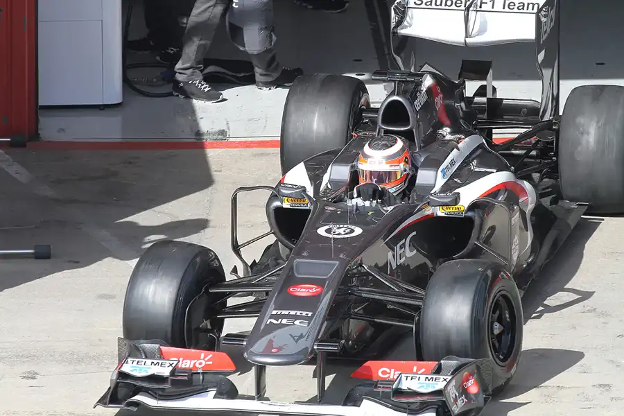 159 | 2013 | Barcelona | Sauber-Ferrari C32 | Nico Hülkenberg | © carsten riede fotografie