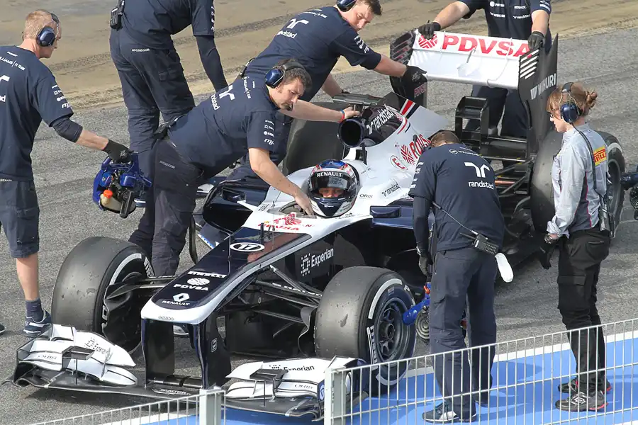 184 | 2013 | Barcelona | Williams-Renault FW35 | Valtteri Bottas | © carsten riede fotografie