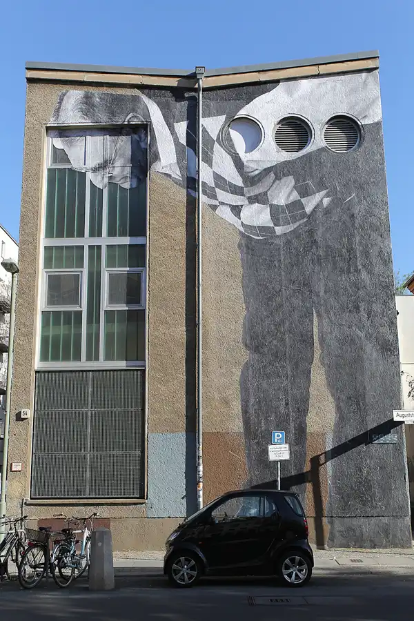 010 | 2013 | Berlin | JR – The Wrinkles Of The City | Auguststrasse | © carsten riede fotografie