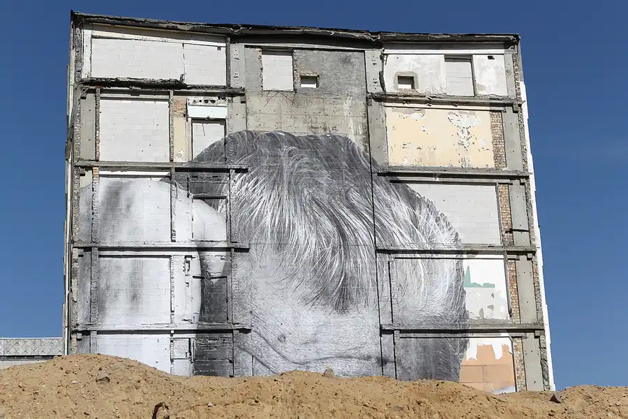 033 | 2013 | Berlin | JR – The Wrinkles Of The City | Breite Strasse | © carsten riede fotografie