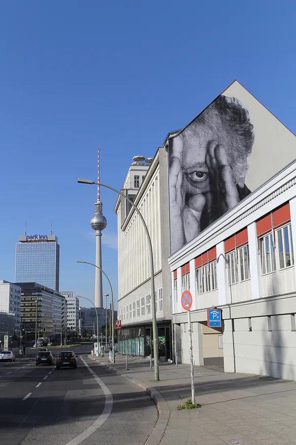002 | 2013 | Berlin | JR – The Wrinkles Of The City | Prenzlauer Allee/Torstrasse | © carsten riede fotografie