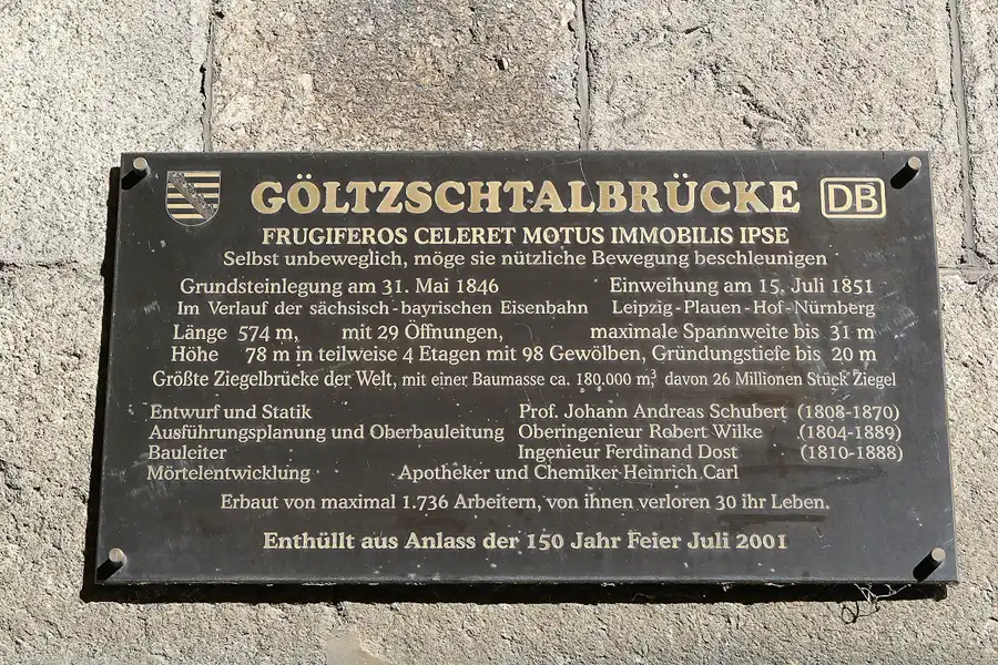 010 | 2013 | Mylau/Netzschkau | Göltzschtalbrücke – Grösste Ziegelsteinbrücke der Welt – 574 Meter lang und 78 Meter hoch | © carsten riede fotografie