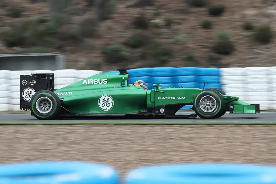 010 | 2014 | Jerez De La Frontera | Caterham-Renault CT05 | Kamui Kobayashi | © carsten riede fotografie