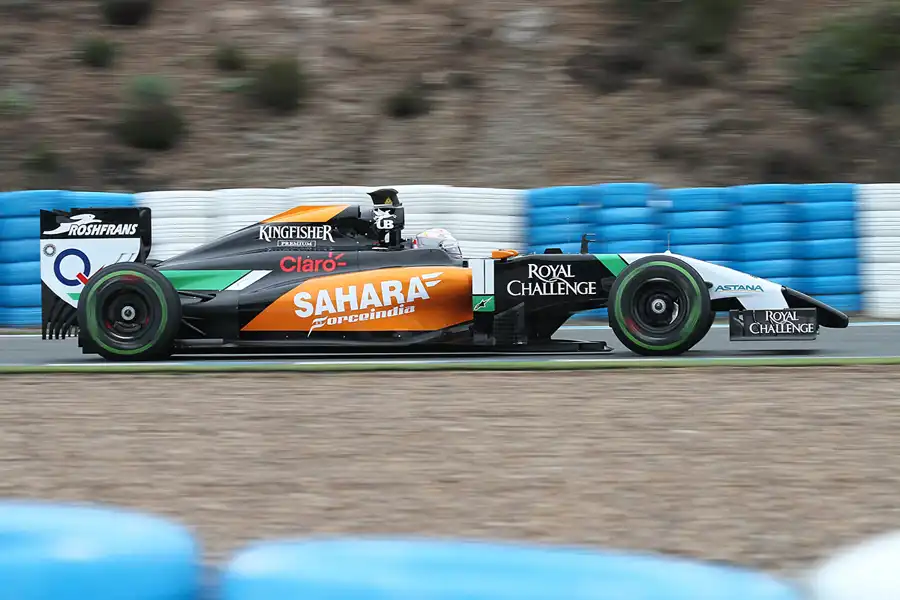 041 | 2014 | Jerez De La Frontera | Force India-Mercedes Benz VJM07 | Daniel Juncadella | © carsten riede fotografie