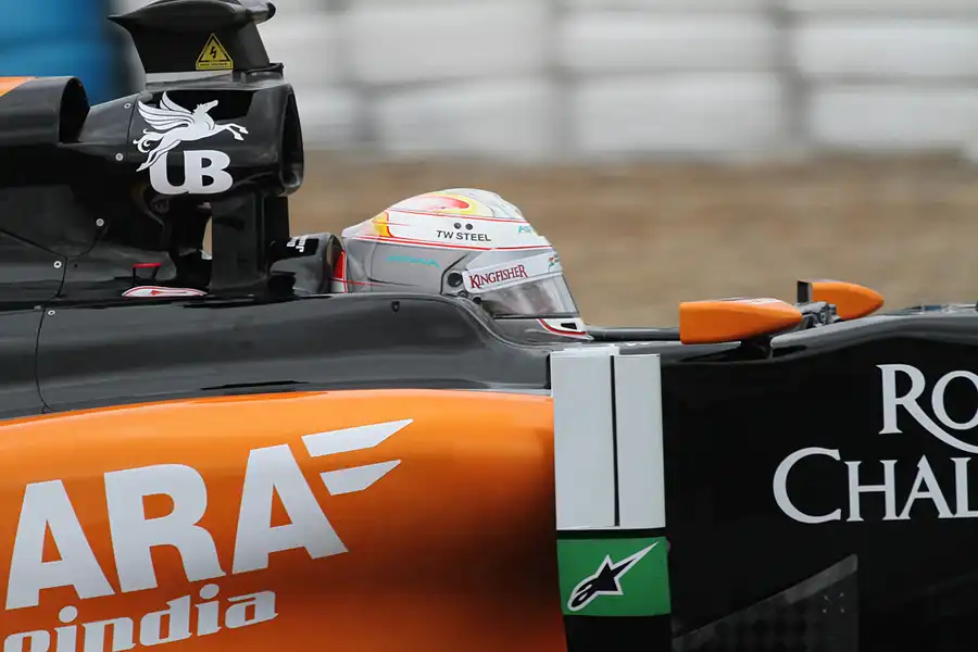 044 | 2014 | Jerez De La Frontera | Force India-Mercedes Benz VJM07 | Daniel Juncadella | © carsten riede fotografie