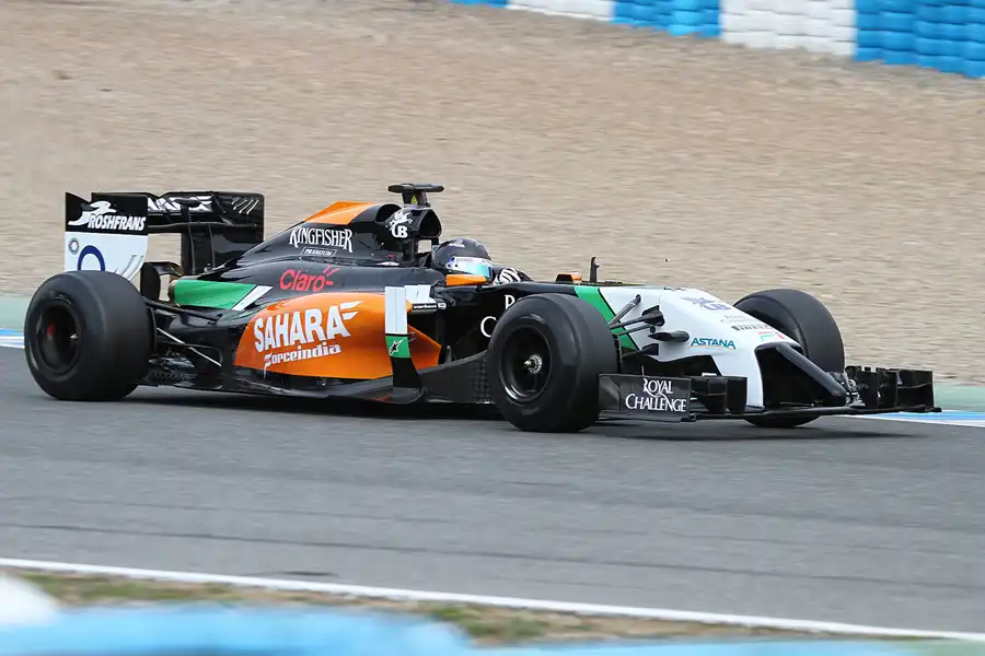 051 | 2014 | Jerez De La Frontera | Force India-Mercedes Benz VJM07 | Sergio Perez | © carsten riede fotografie