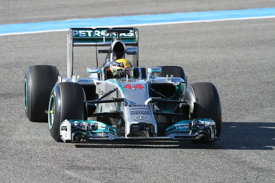 097 | 2014 | Jerez De La Frontera | Mercedes Benz W05 | Lewis Hamilton | © carsten riede fotografie