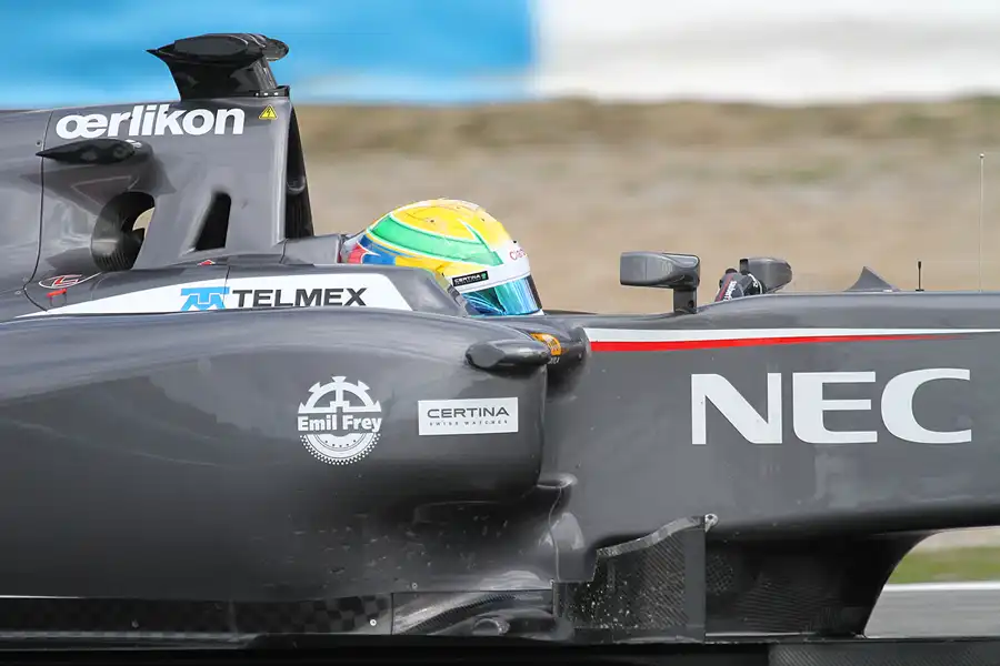 121 | 2014 | Jerez De La Frontera | Sauber-Ferrari C33 | Esteban Gutierrez | © carsten riede fotografie