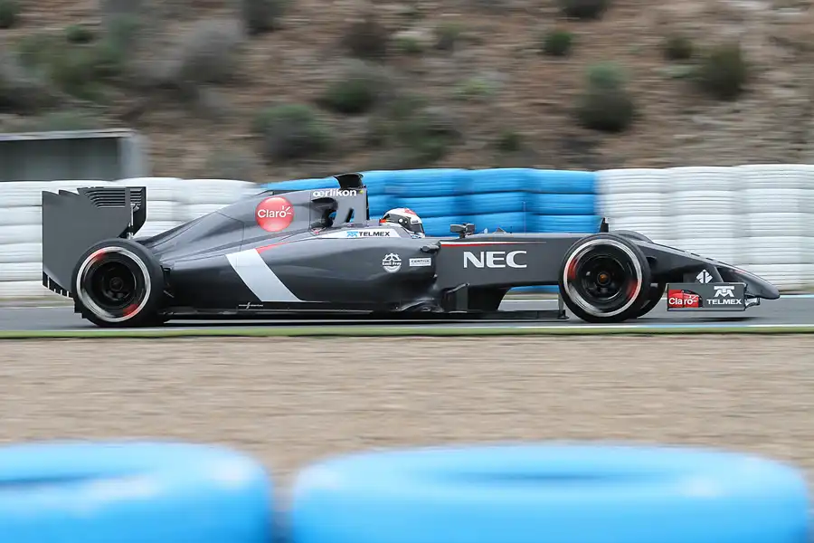 132 | 2014 | Jerez De La Frontera | Sauber-Ferrari C33 | Adrian Sutil | © carsten riede fotografie