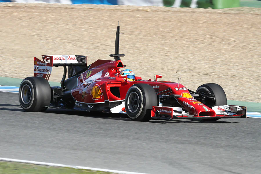 022 | 2014 | Jerez De La Frontera | Ferrari F14T | Fernando Alonso | © carsten riede fotografie