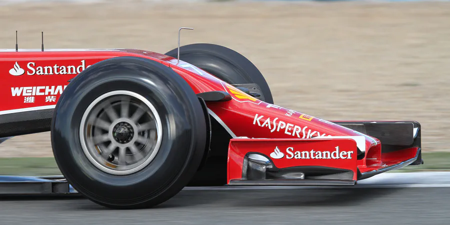 027 | 2014 | Jerez De La Frontera | Ferrari F14T | Kimi Raikkonen | © carsten riede fotografie