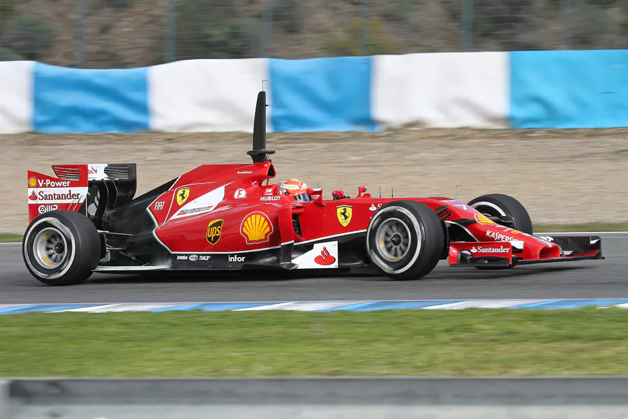 032 | 2014 | Jerez De La Frontera | Ferrari F14T | Kimi Raikkonen | © carsten riede fotografie