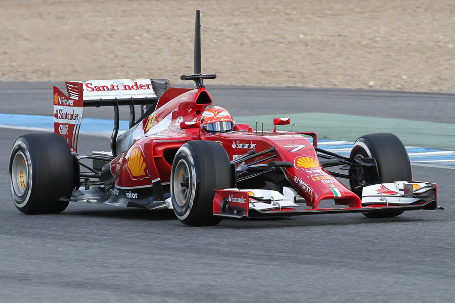 034 | 2014 | Jerez De La Frontera | Ferrari F14T | Kimi Raikkonen | © carsten riede fotografie