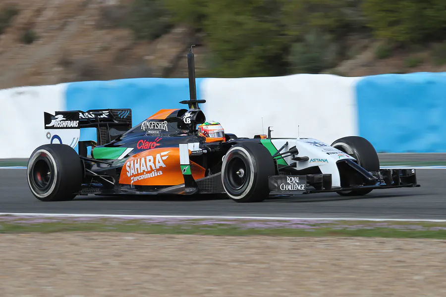 053 | 2014 | Jerez De La Frontera | Force India-Mercedes Benz VJM07 | Sergio Perez | © carsten riede fotografie