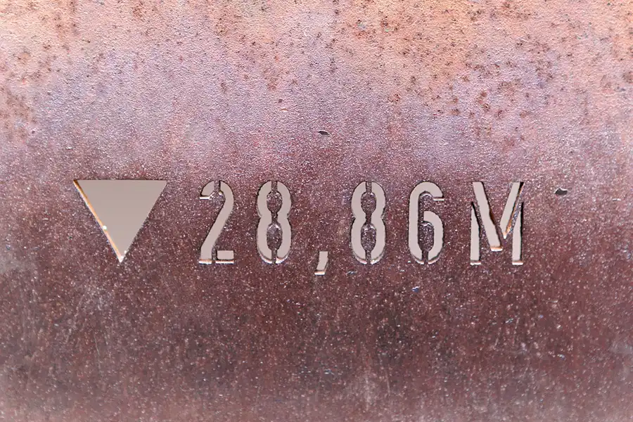 014 | 2014 | Sornoer Kanal | Rostiger Nagel | © carsten riede fotografie