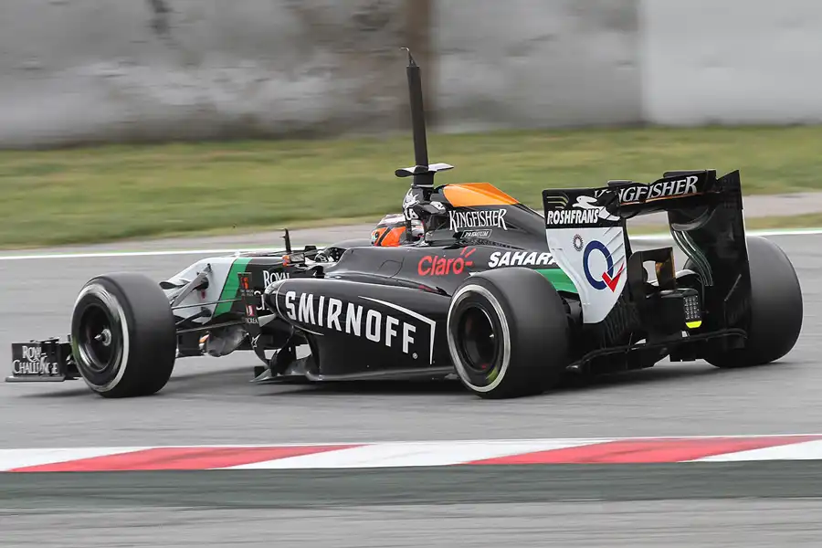 042 | 2014 | Barcelona | Force India-Mercedes Benz VJM07 | Nico Hülkenberg | © carsten riede fotografie