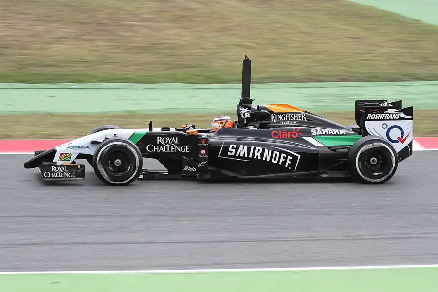 043 | 2014 | Barcelona | Force India-Mercedes Benz VJM07 | Nico Hülkenberg | © carsten riede fotografie
