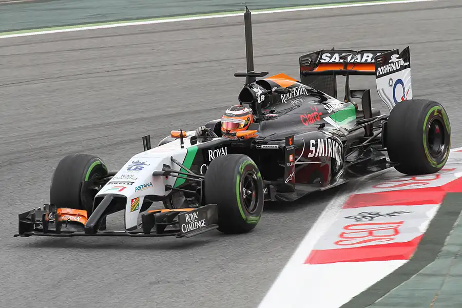 044 | 2014 | Barcelona | Force India-Mercedes Benz VJM07 | Nico Hülkenberg | © carsten riede fotografie