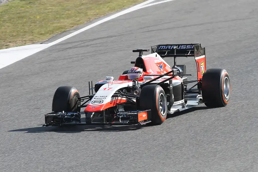 079 | 2014 | Barcelona | Marussia-Ferrari MR03 | Jules Bianchi | © carsten riede fotografie