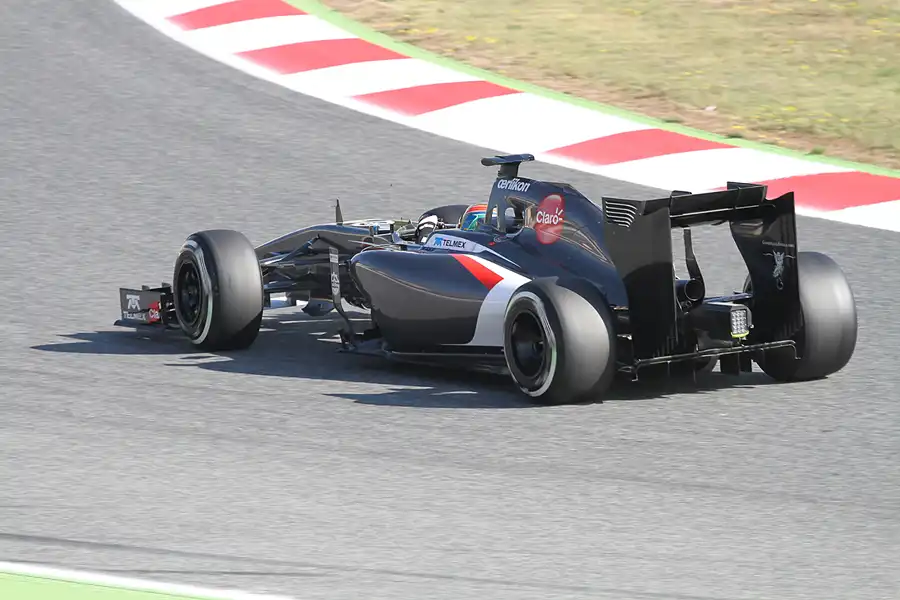210 | 2014 | Barcelona | Sauber-Ferrari C33 | Esteban Gutierrez | © carsten riede fotografie