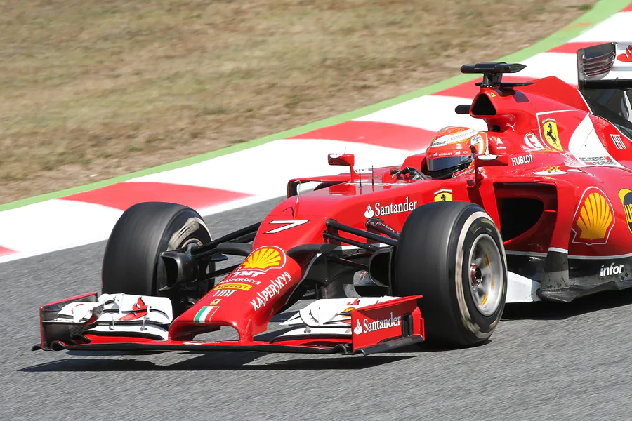 033 | 2014 | Barcelona | Ferrari F14T | Kimi Raikkonen | © carsten riede fotografie
