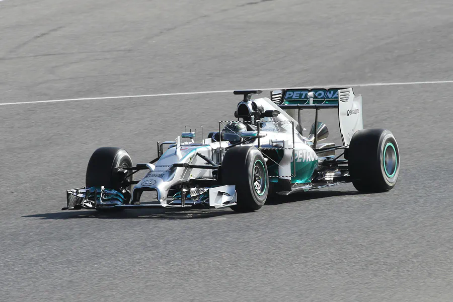 159 | 2014 | Barcelona | Mercedes Benz W05 | Nico Rosberg | © carsten riede fotografie