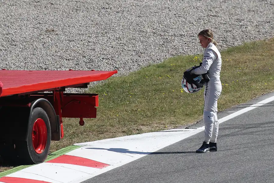 025 | 2014 | Barcelona | Williams-Mercedes Benz FW36 | Susie Wolff | © carsten riede fotografie