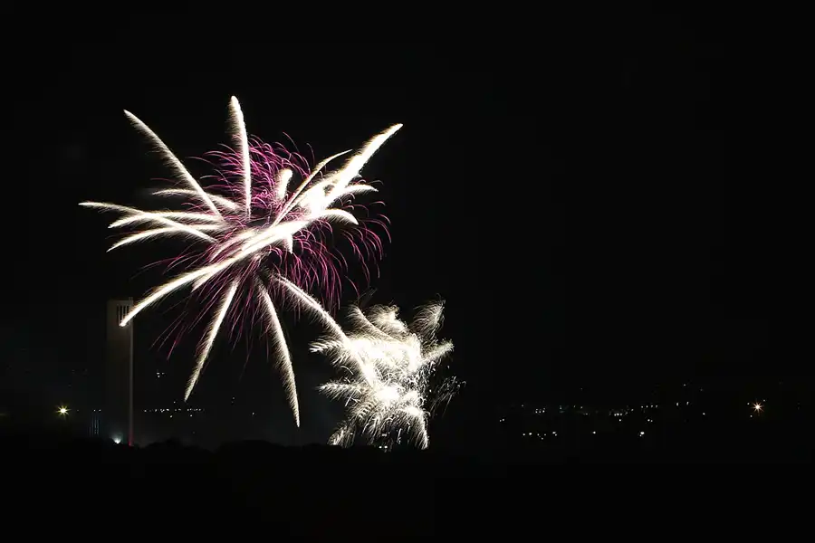 004 | 2014 | Berlin | Pyronale – Team Italien – Blick von der Field Station Teufelsberg | © carsten riede fotografie