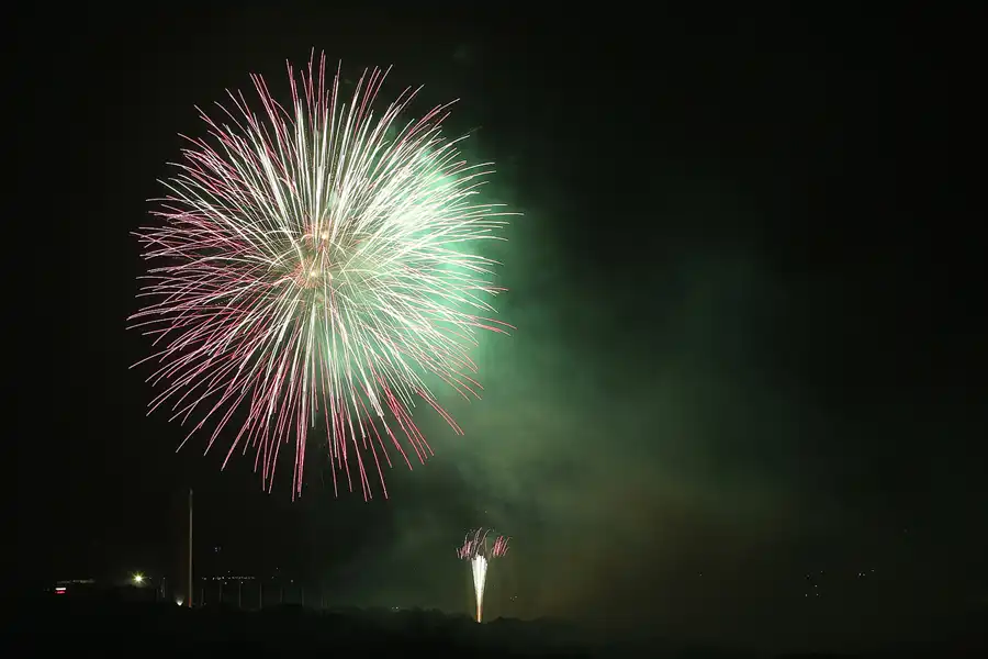 031 | 2014 | Berlin | Pyronale – Team Norwegen – Blick von der Field Station Teufelsberg | © carsten riede fotografie