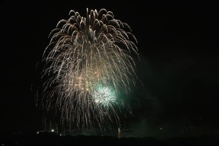 041 | 2014 | Berlin | Pyronale – Team Norwegen – Blick von der Field Station Teufelsberg | © carsten riede fotografie