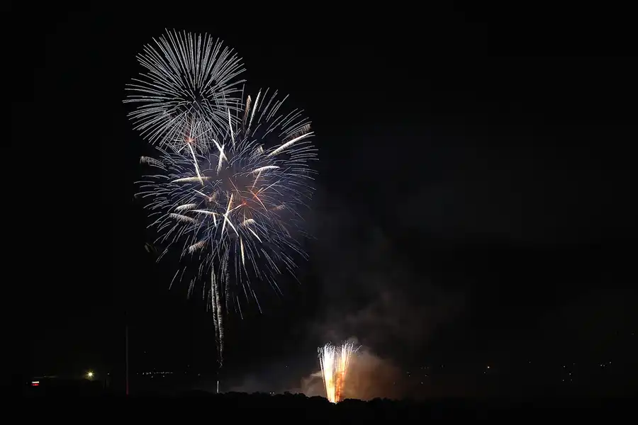 044 | 2014 | Berlin | Pyronale – Team Norwegen – Blick von der Field Station Teufelsberg | © carsten riede fotografie
