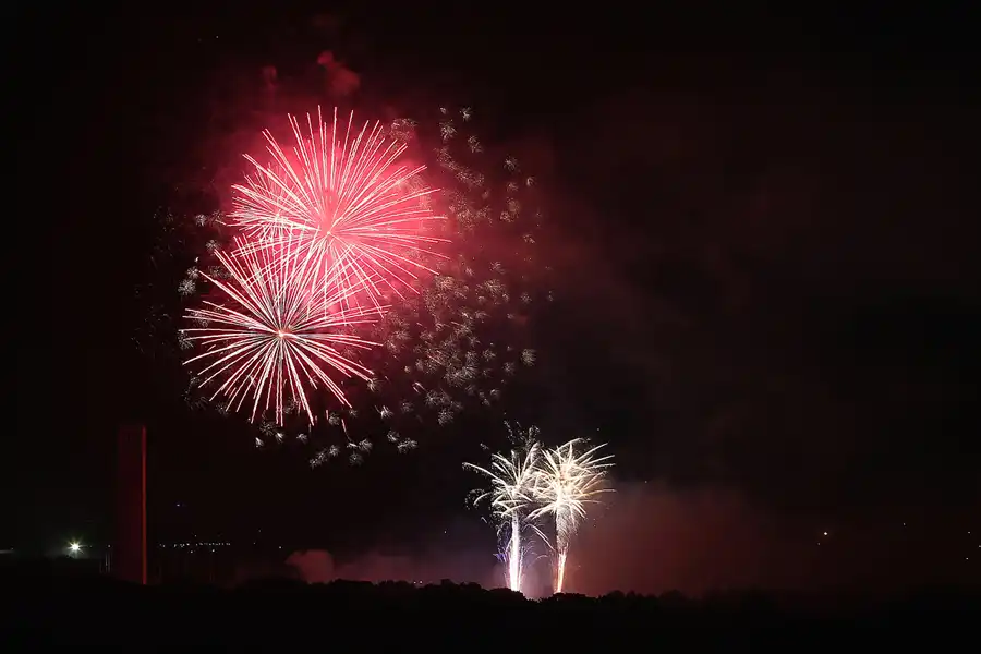 047 | 2014 | Berlin | Pyronale – Team Norwegen – Blick von der Field Station Teufelsberg | © carsten riede fotografie