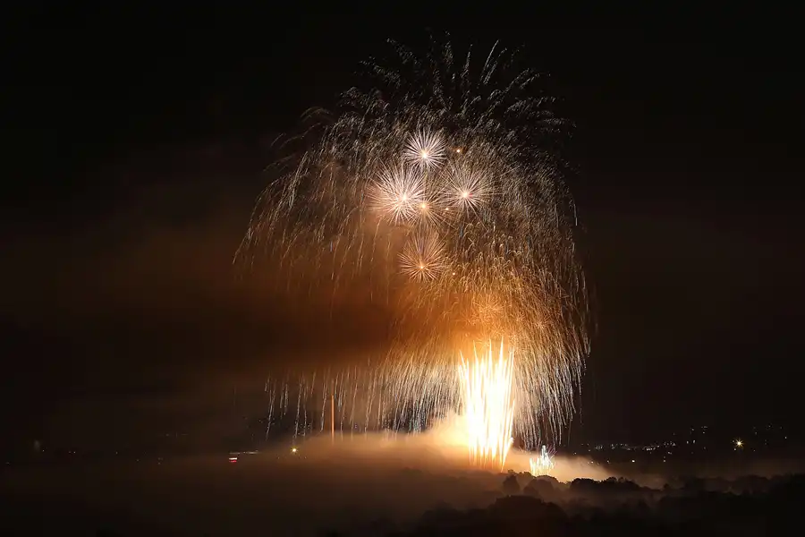 089 | 2014 | Berlin | Pyronale – Team China – Blick von der Field Station Teufelsberg | © carsten riede fotografie